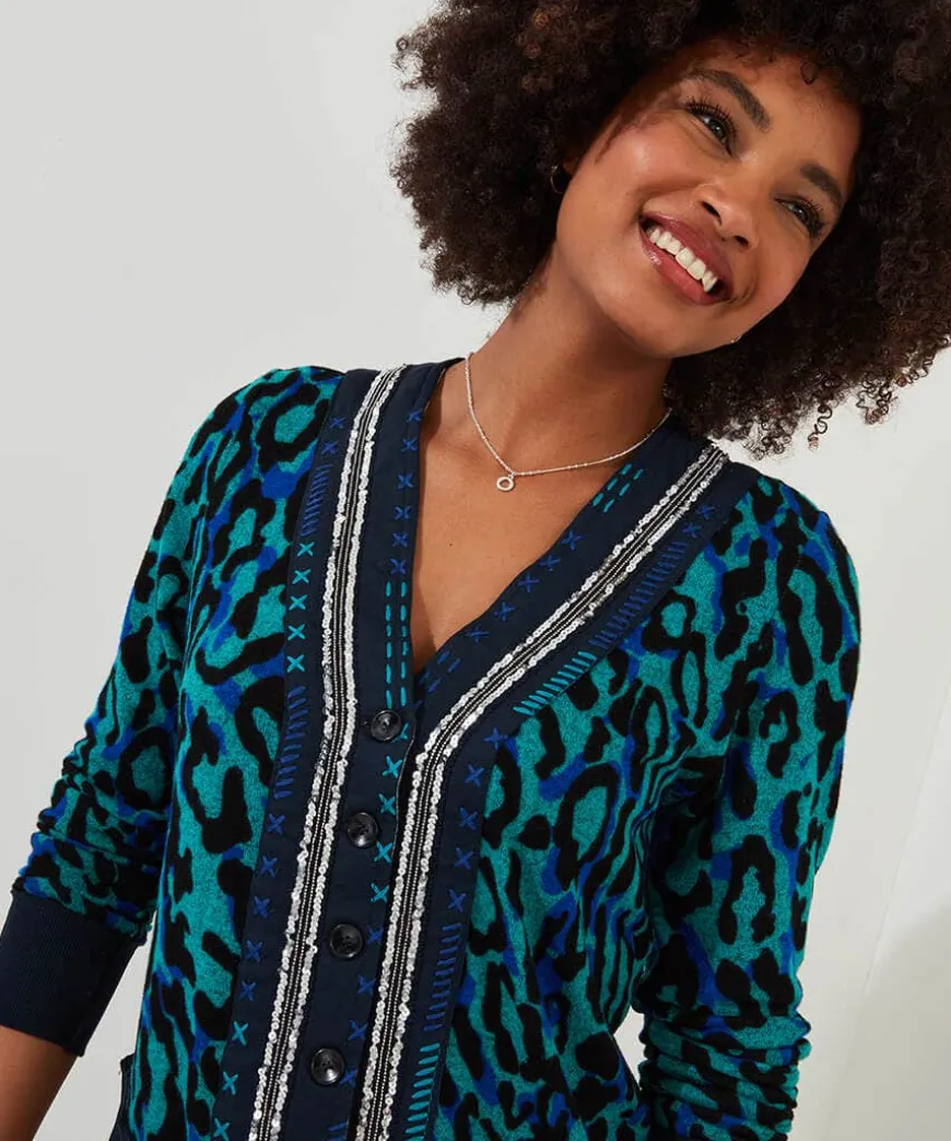 All The Fun Jersey Cardigan