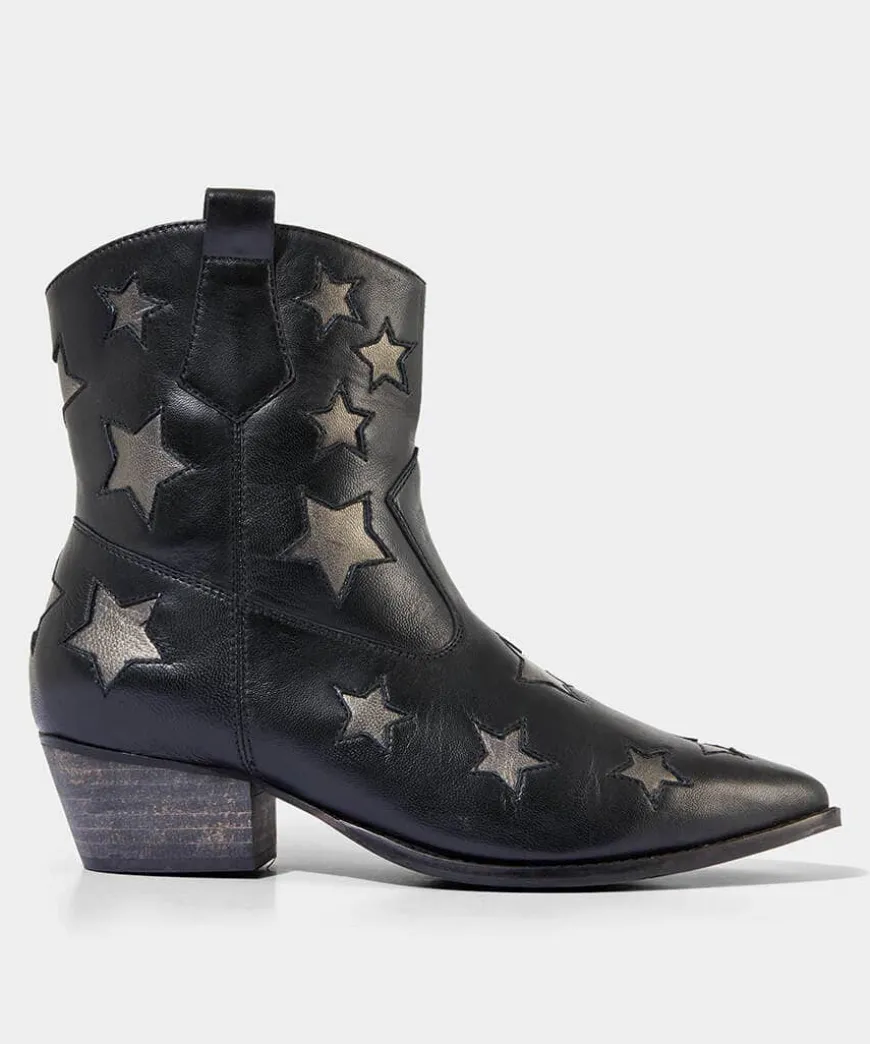 Astraea Leather Western Boots