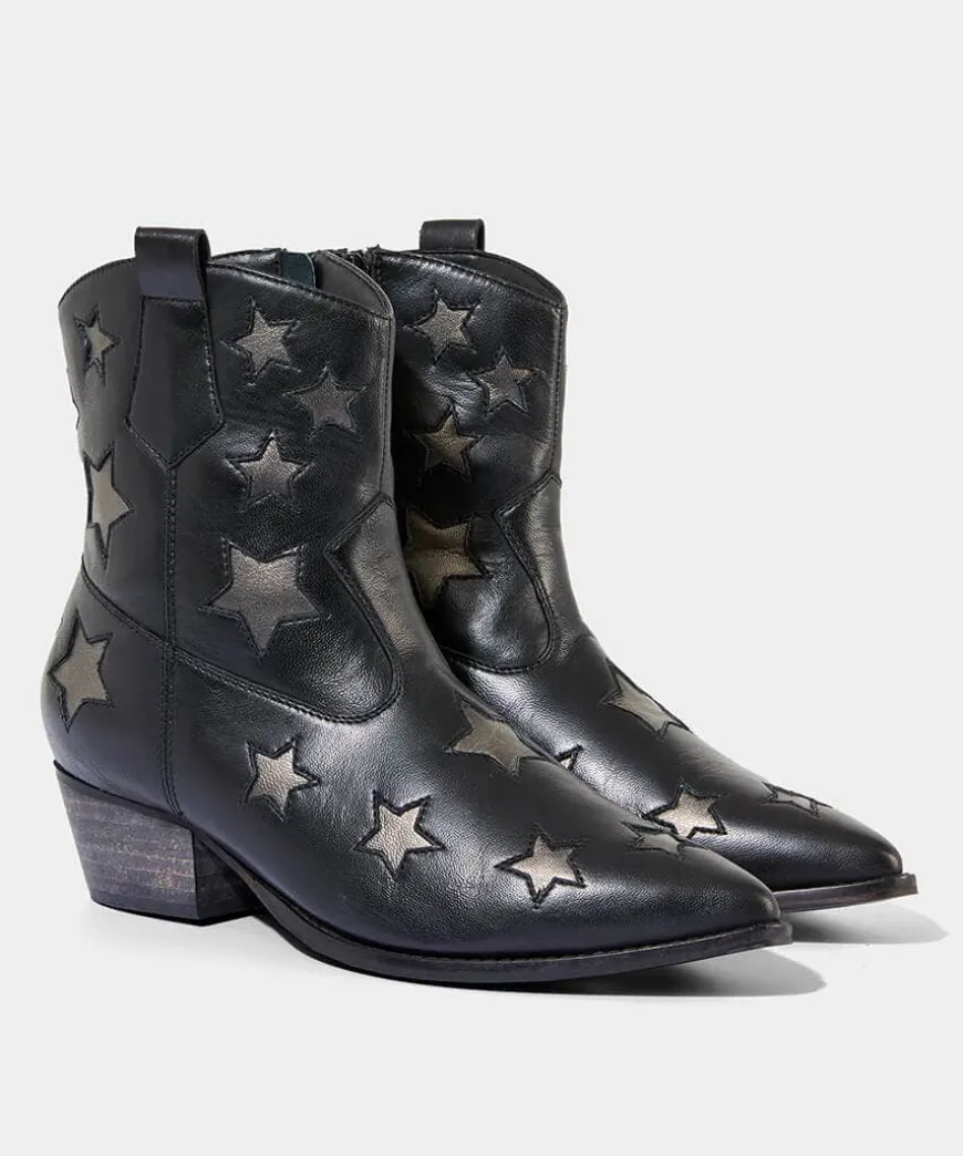 Astraea Leather Western Boots