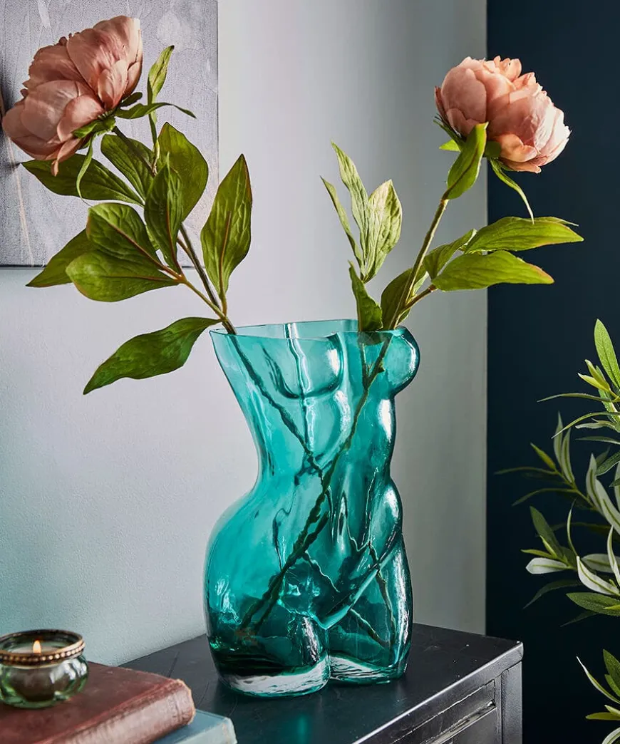 Beautiful Body Glass Vase