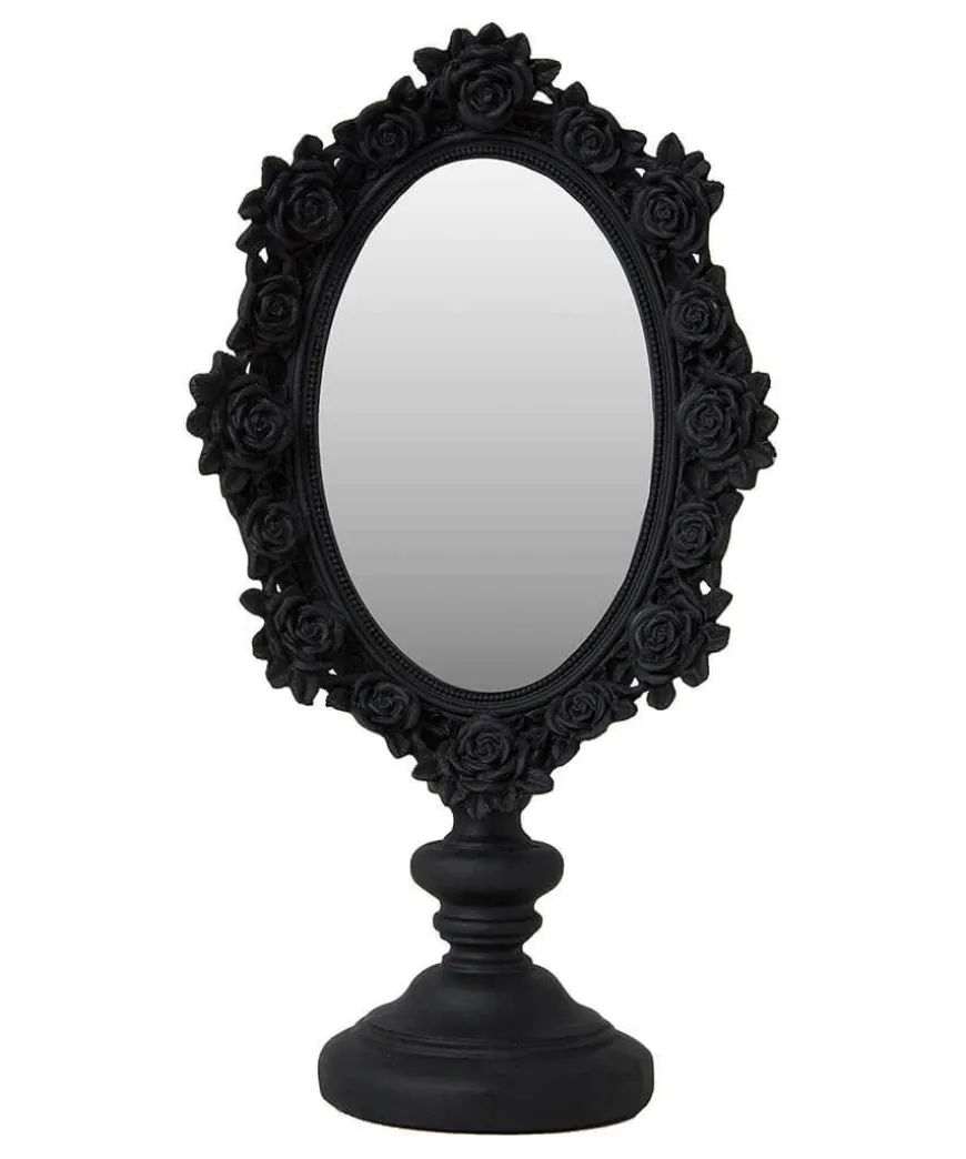 Black Rose Delightful Dressing Table Mirror