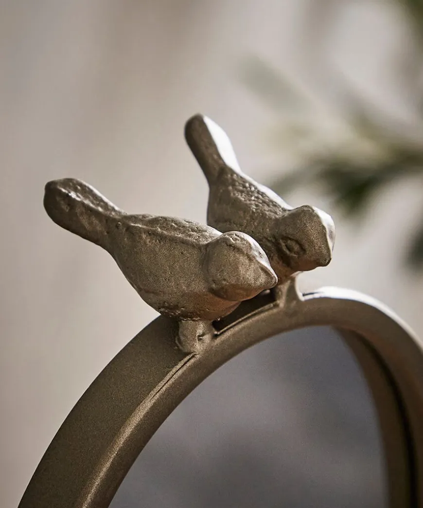 Blissful Bird Mirror And Jewellery Stand