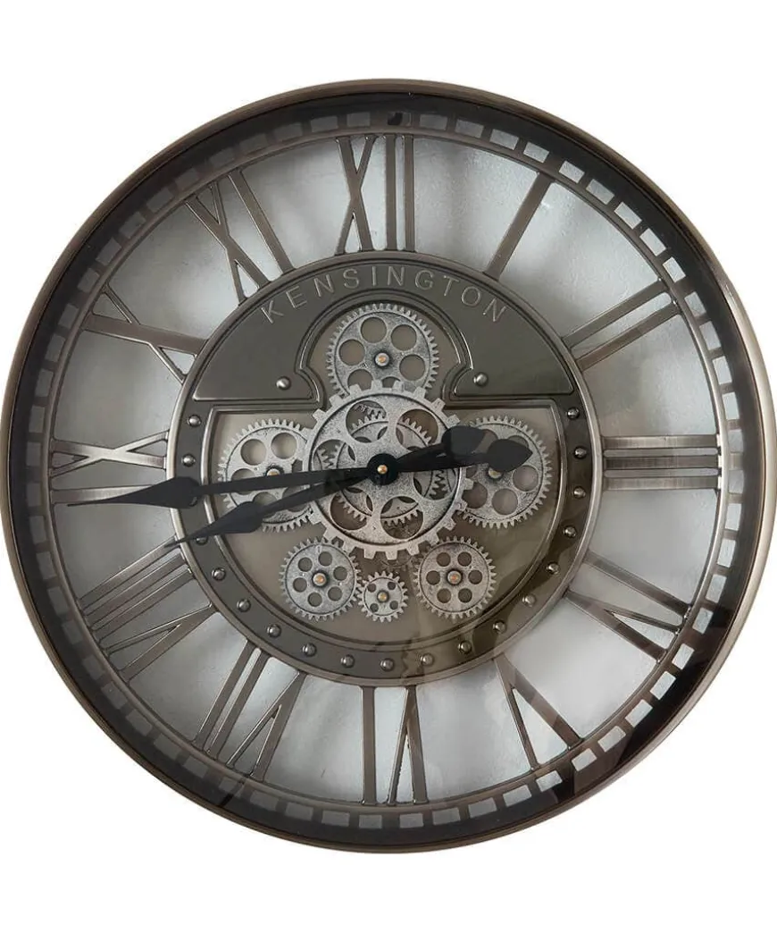Brushed Antique Kensington Clock