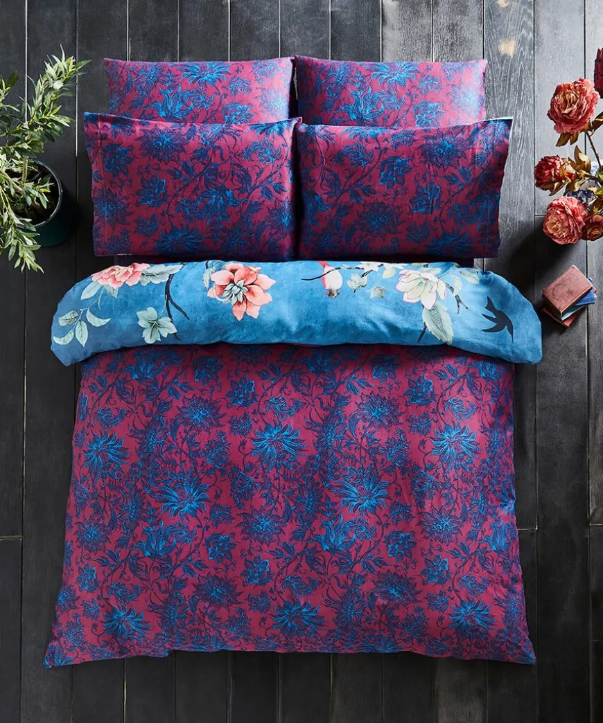 Cherished Chinoiserie Reversible Duvet Set