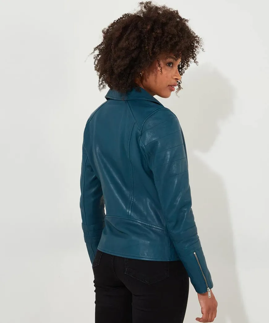 Classic Leather Biker Jacket