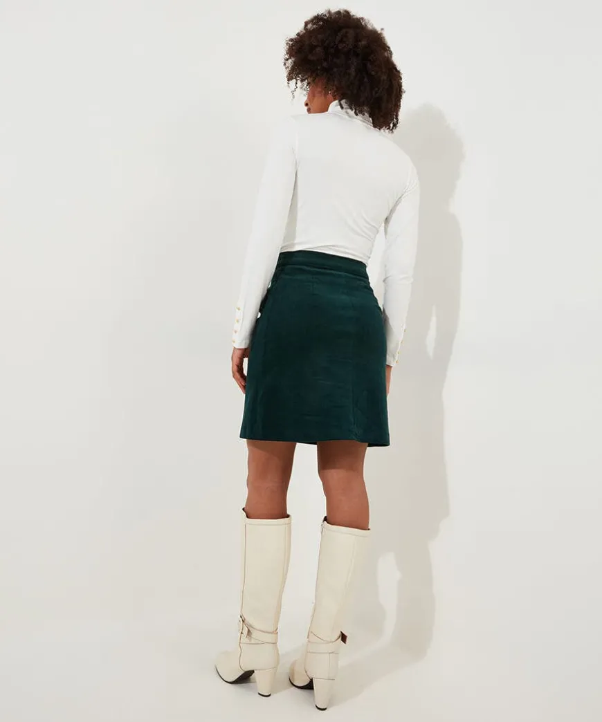Curiously Cord Skirt