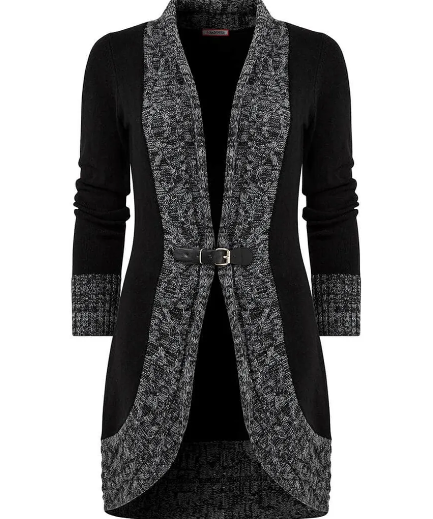 Curiously Cosy Buckle Cardigan
