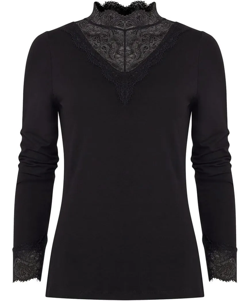 Darcie Lace High Neck Top