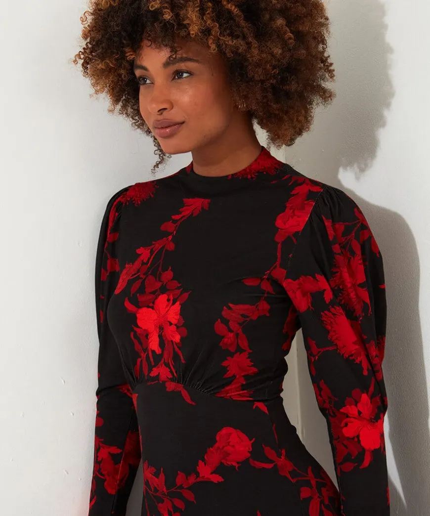 Daringly Different Jersey Dress