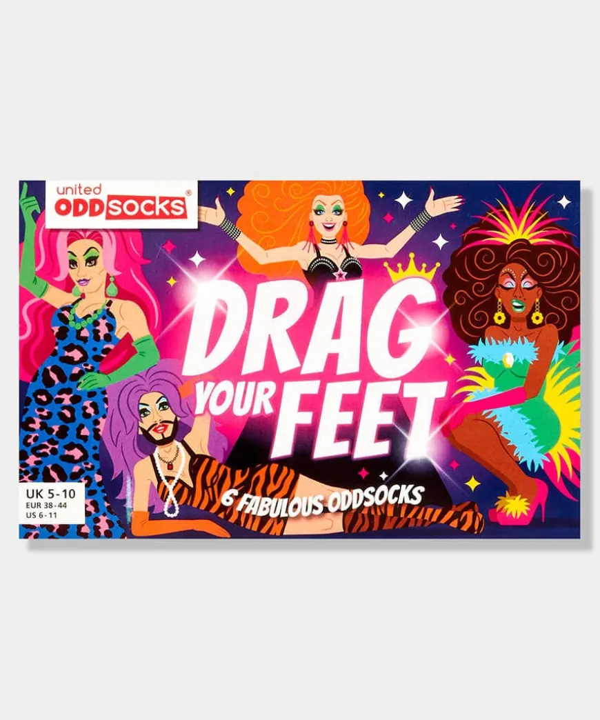 Drag Your Feet Odd Socks