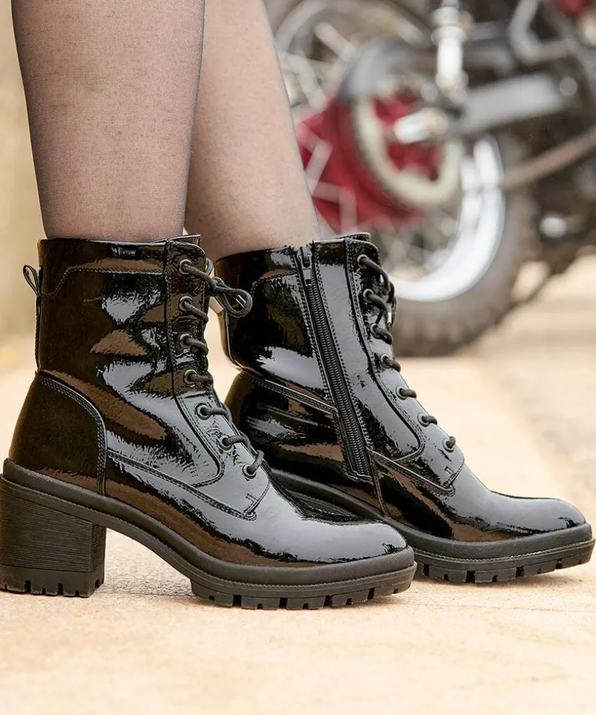 Go Getter Patent Boots