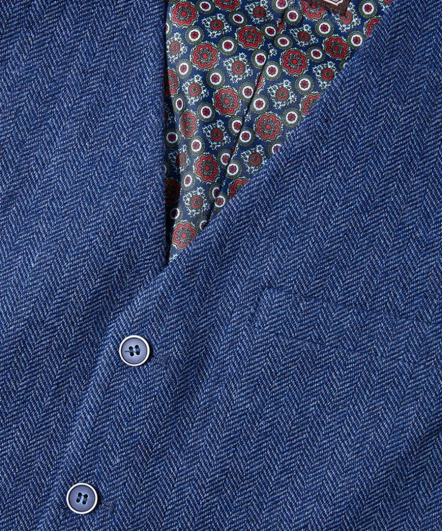 Handsome Herringbone Waistcoat