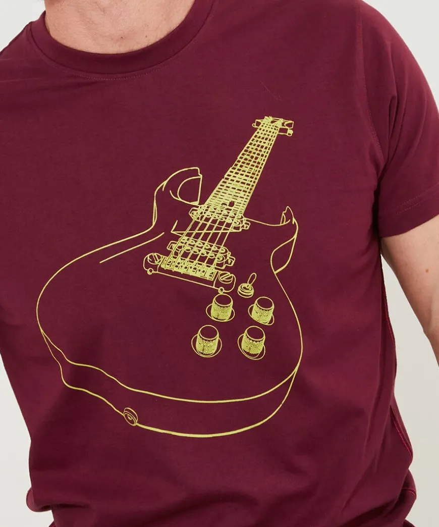 Linear Guitar Tee