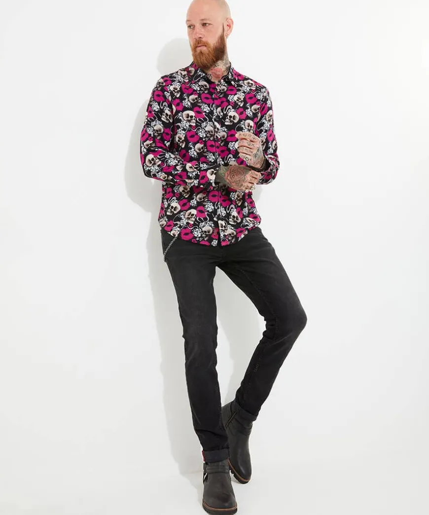Lips And Skull Shirt