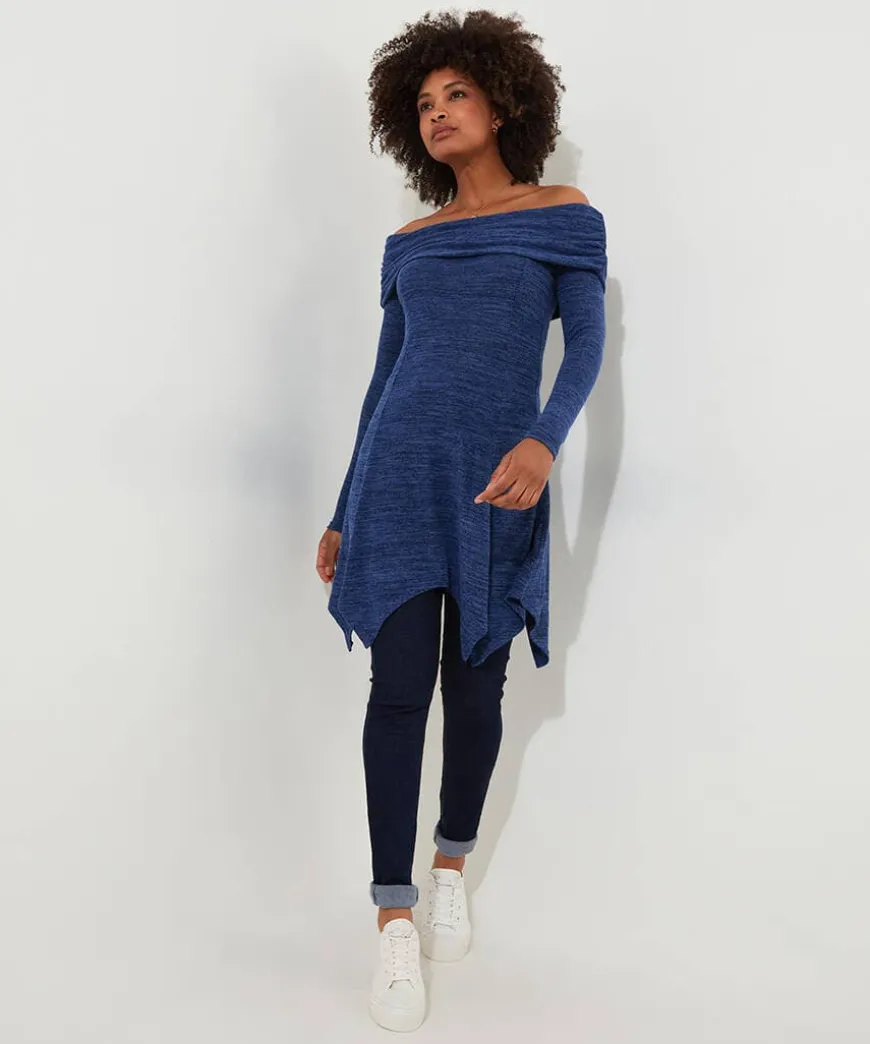Maisie Jersey Bardot Tunic