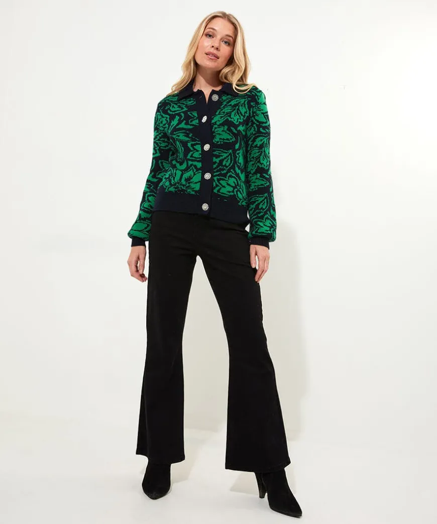 Make A Statement Collared Cardigan