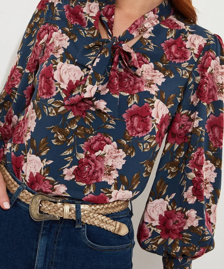 Make A Statement Printed Blouse