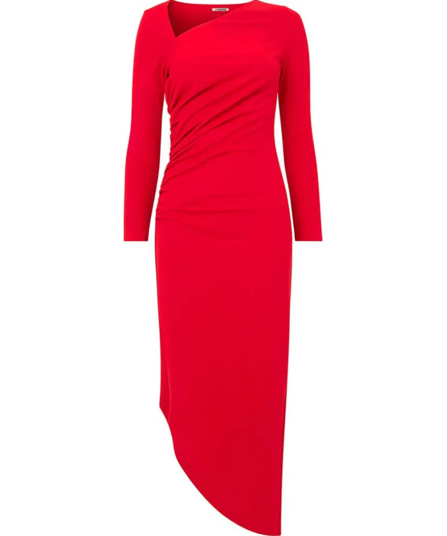 Make A Statement Stretch Red Dress