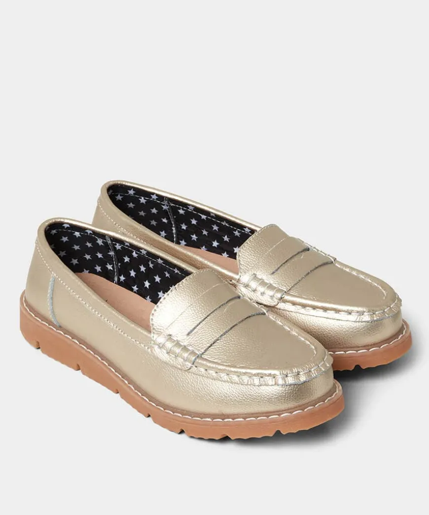 Moonlight Harbour Leather Loafers