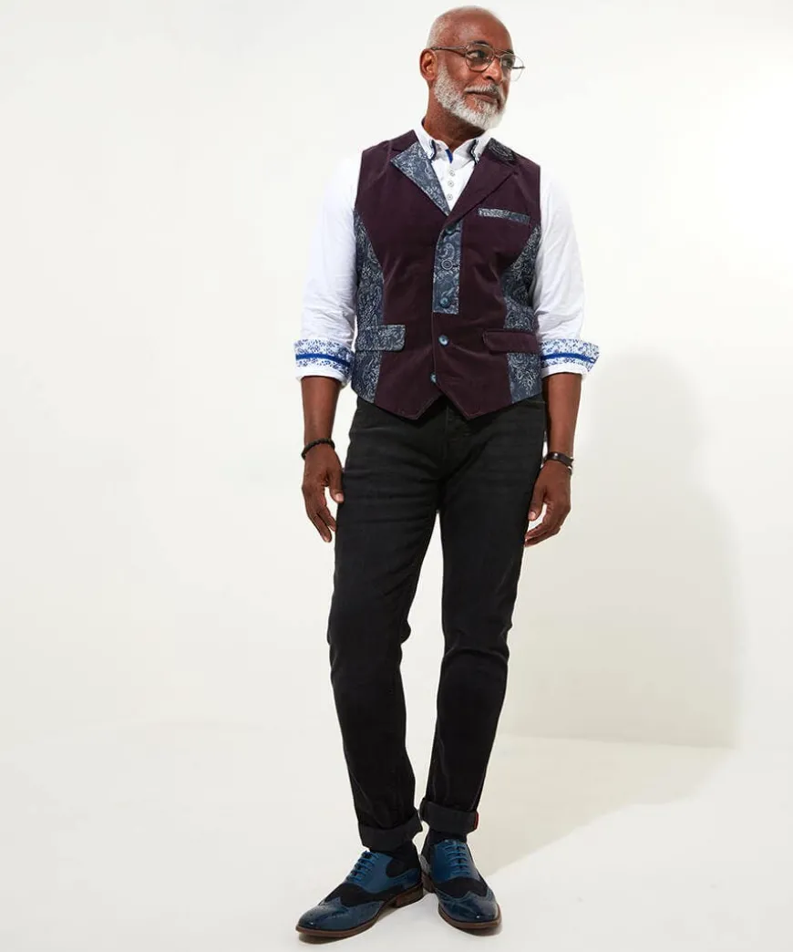 Party Jacquard Waistcoat