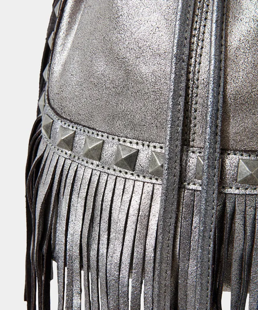 Rock Chic Studded Tassel Bag