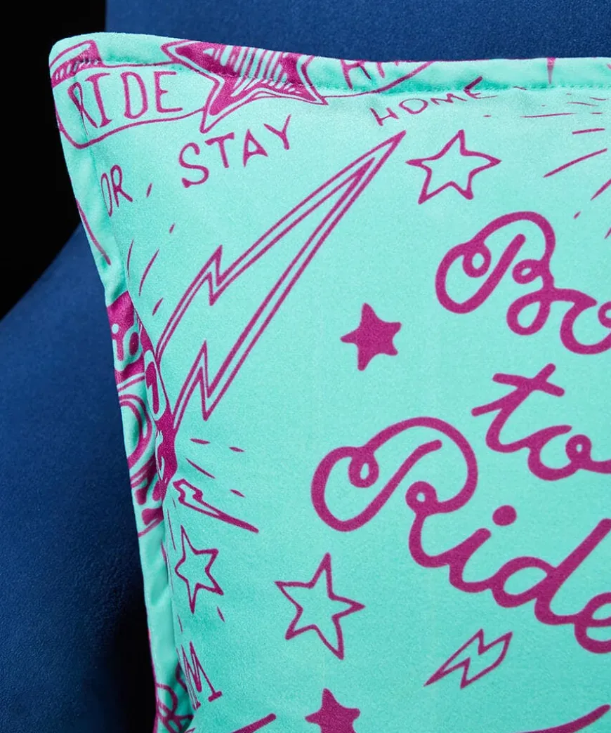 Rogue Rebel Bulldog Reversible Cushion