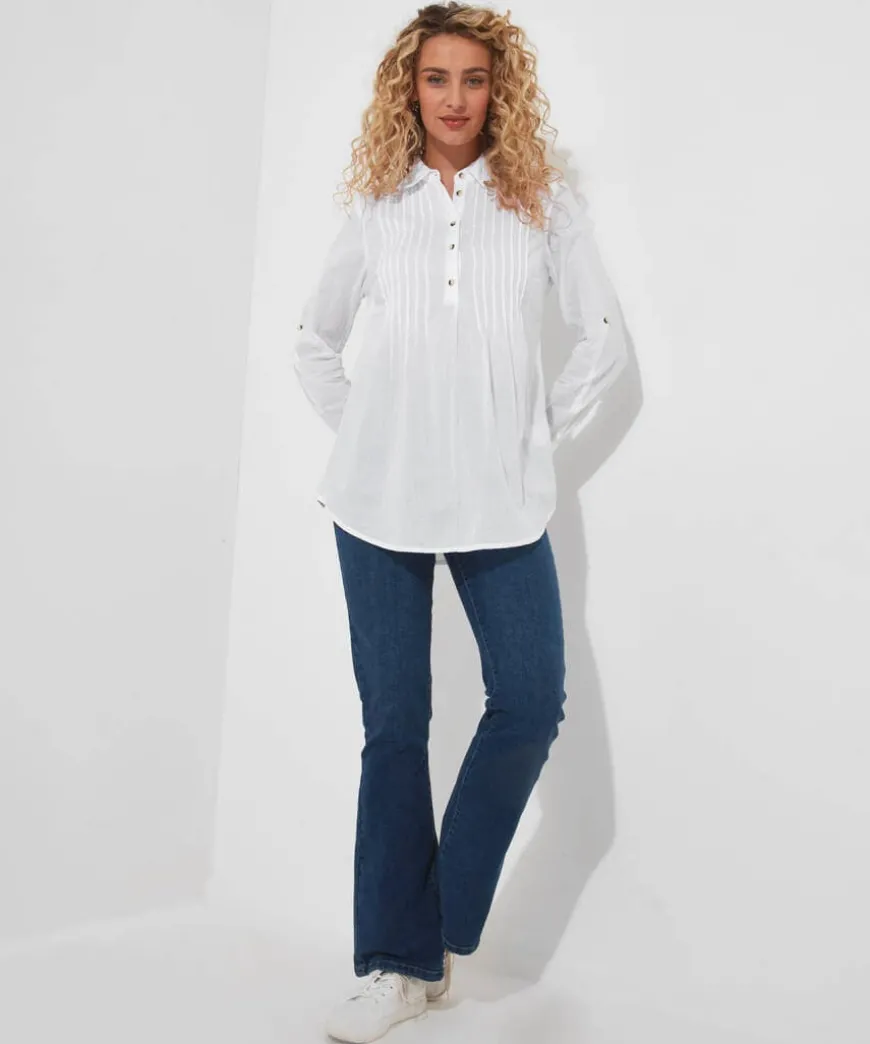 Simon's Summer Longline Blouse