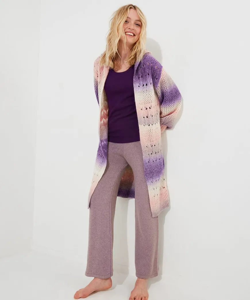 Sloe Joes Ombre Cosy Longline Cardigan