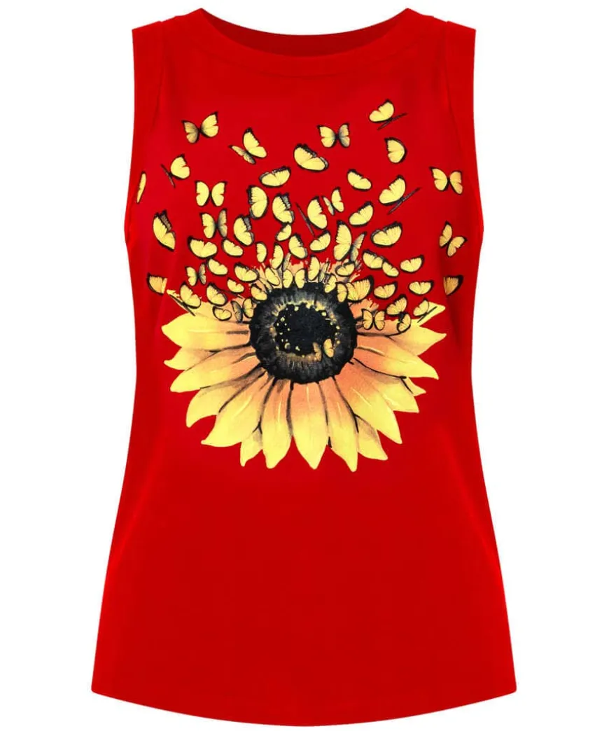 Summer Sunflower Vest