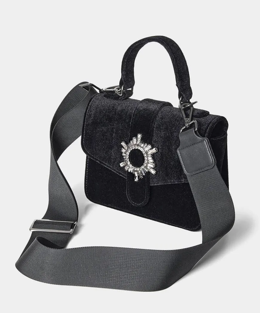 The Night Is Yours Velvet Bag