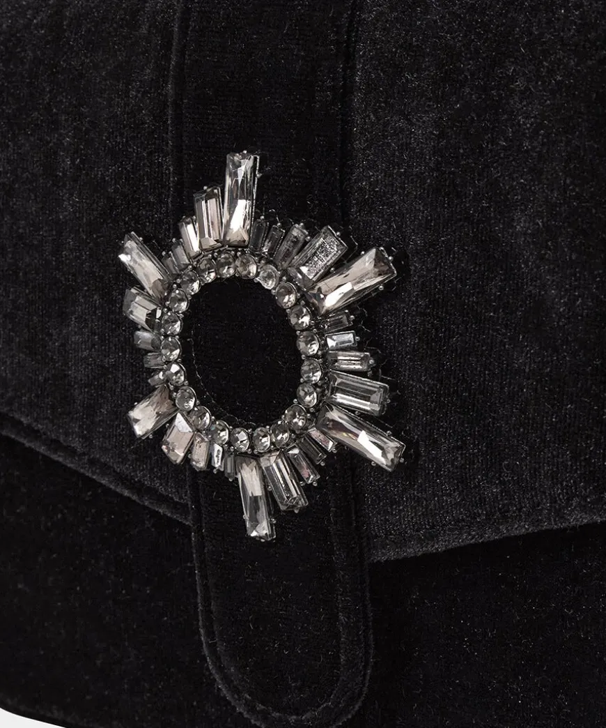 The Night Is Yours Velvet Bag