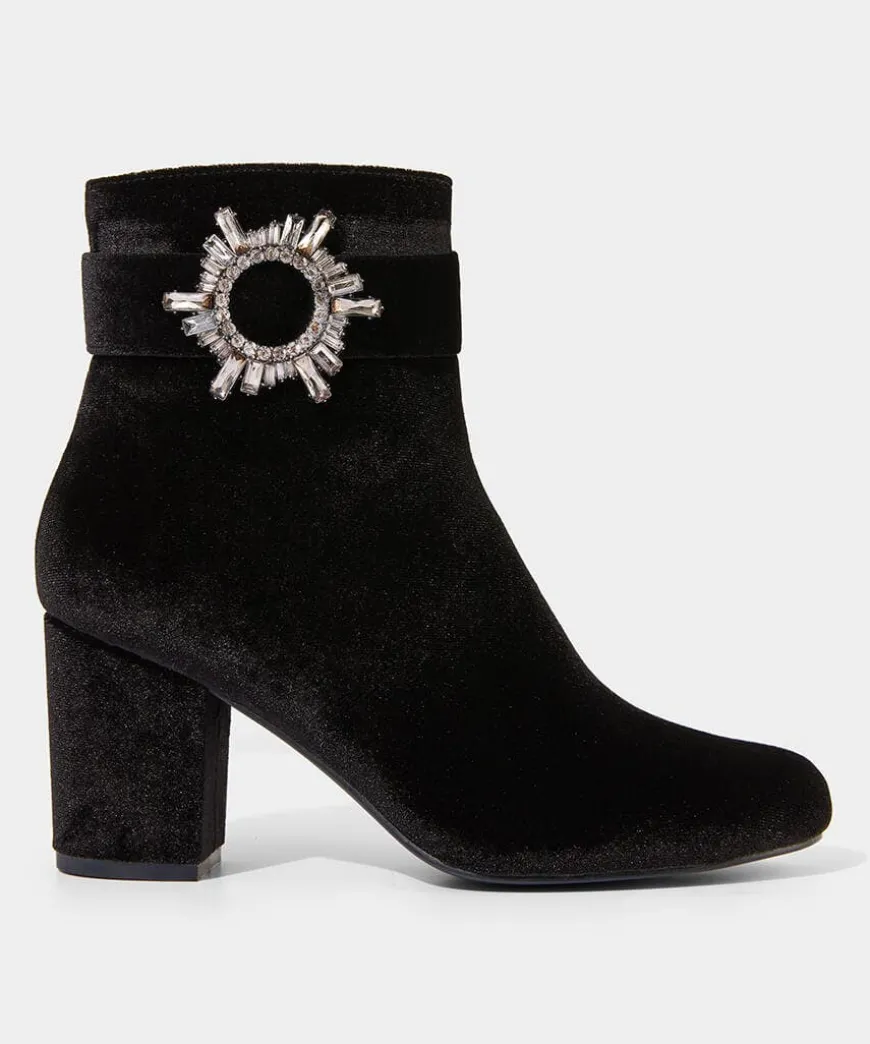 The Night Is Yours Velvet Boots