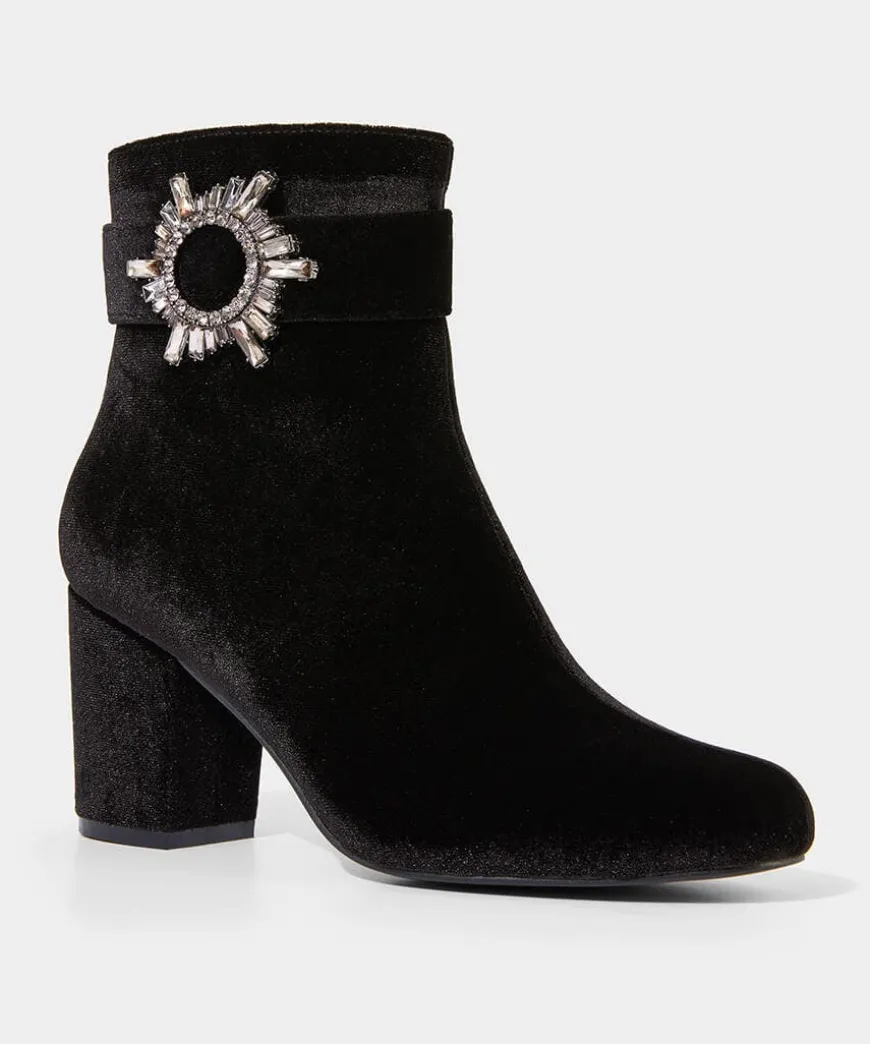 The Night Is Yours Velvet Boots