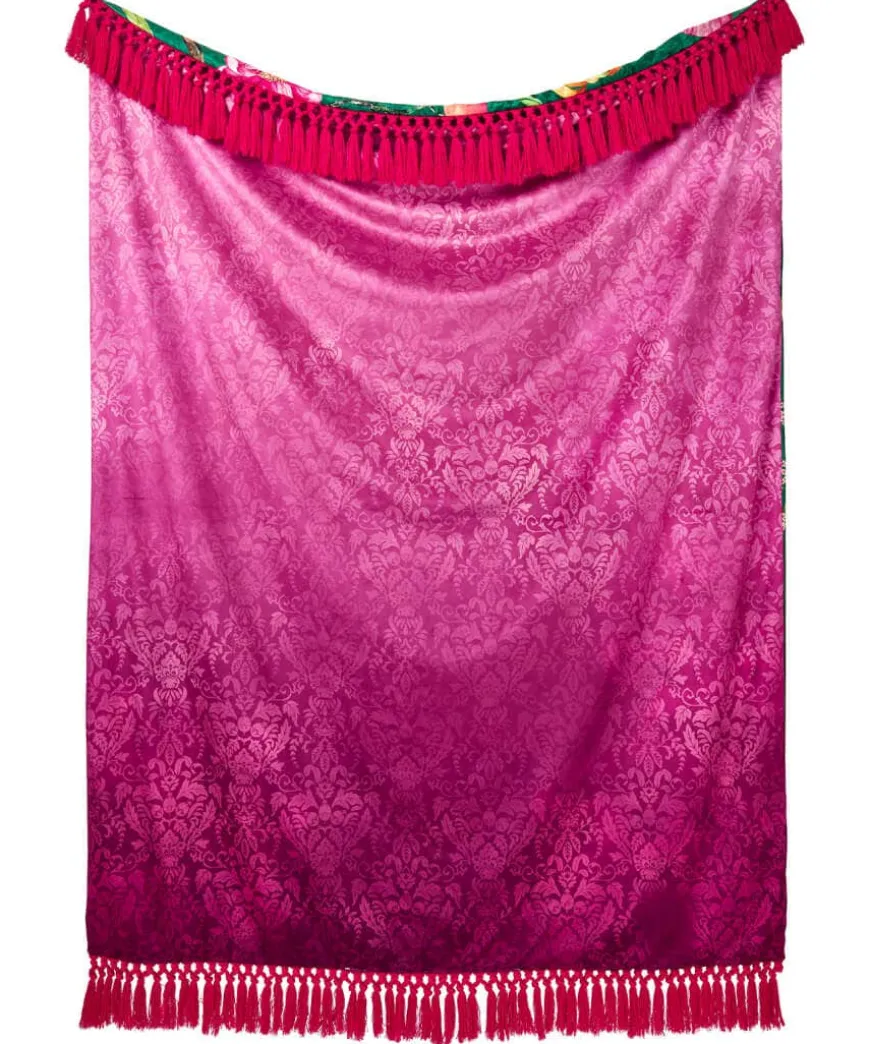 Victoriana Vibrant Reversible Throw
