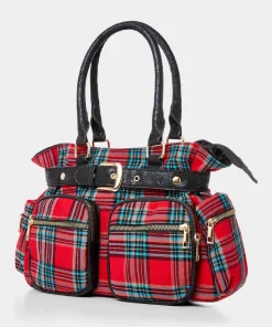Vintage Alley Check Bag