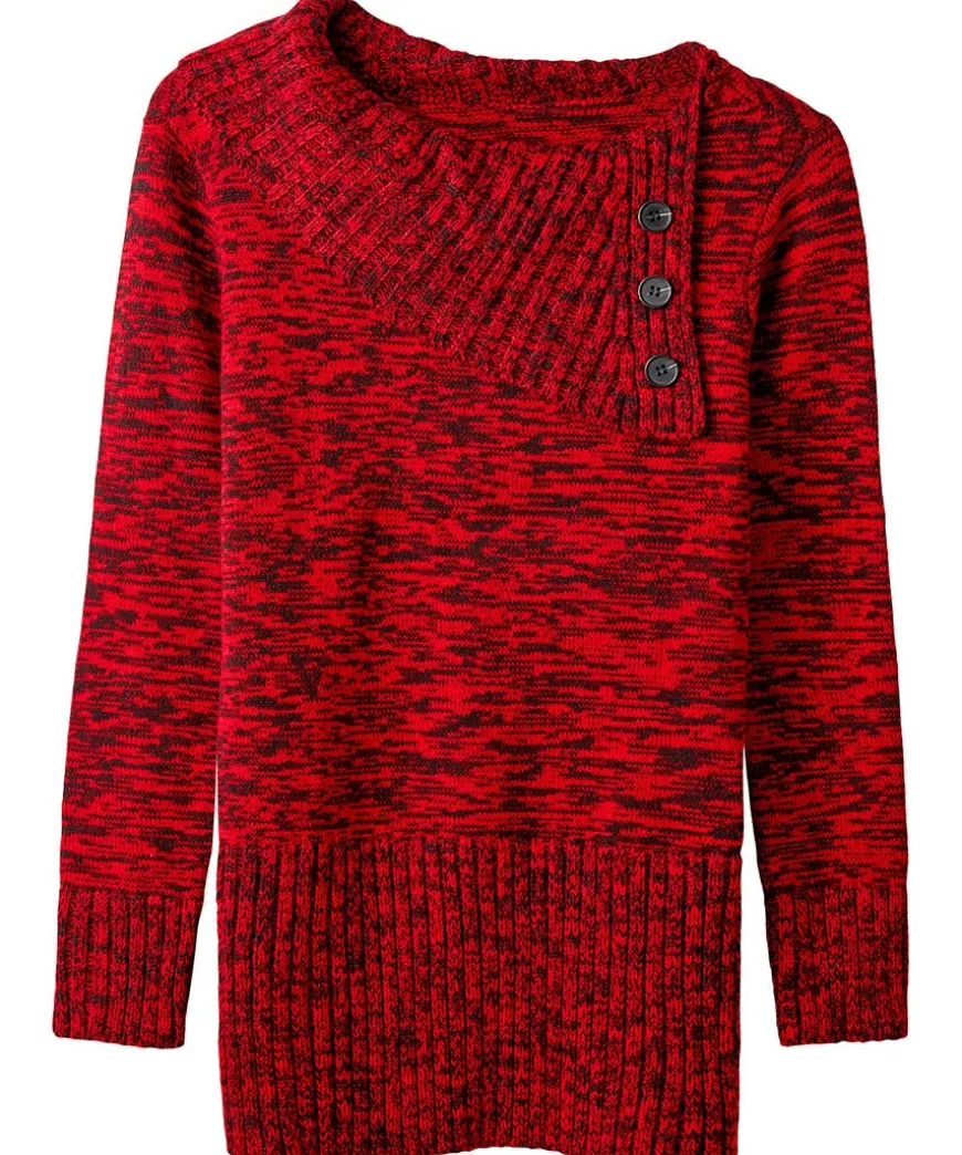 Winter Nights Button Detail Jumper