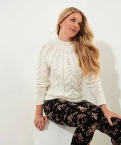 Winter Walks Cable Knit Jumper