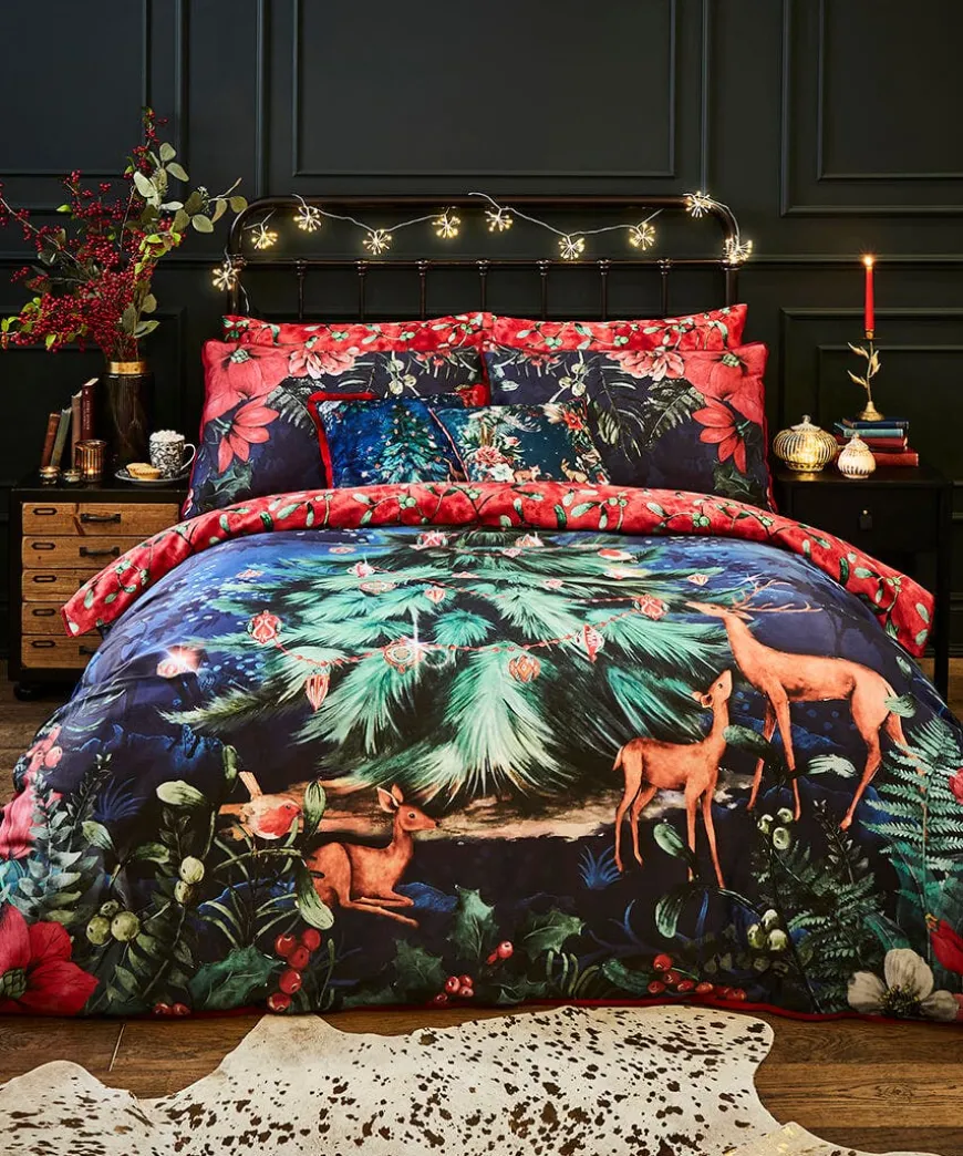 Wondrous Woodland Festive Reversible Duvet Set