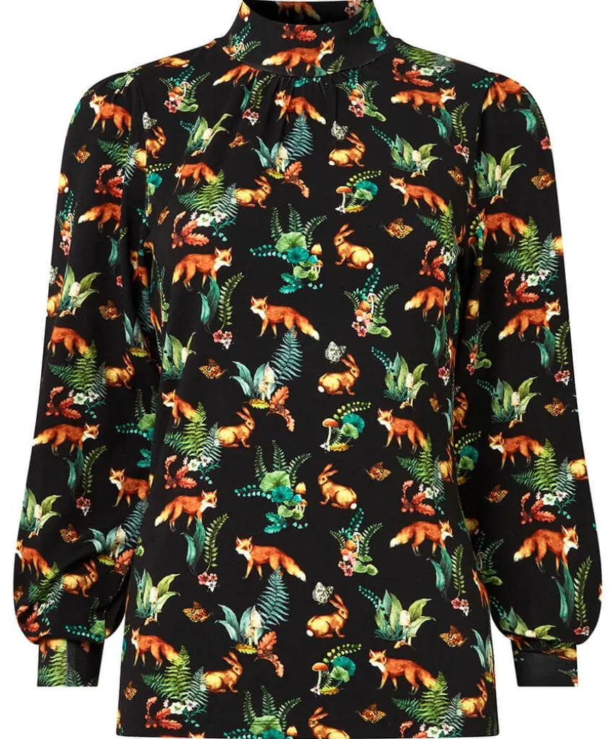 Woodland Wonder Jersey Print Top